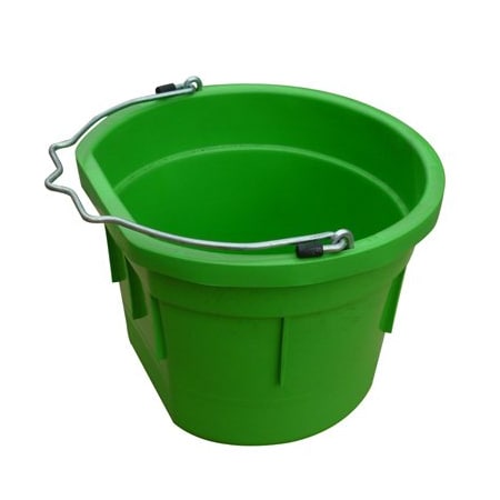 Qingdao Huatian Hand Truck MR 8QT GRN FLT Bucket MR8QP/FSB-LIMEGRN